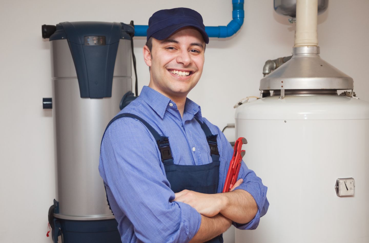 Smiling Plumber